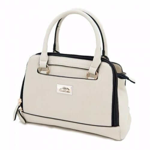 Belladonna Concealed Carry Purse Firearm Hangbag Creame Handgun Purses - Tophatter Daily Deals