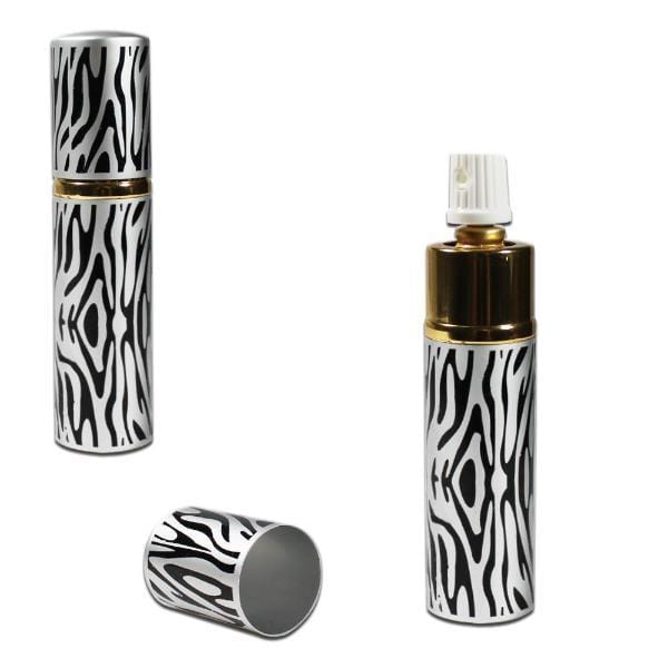 Zebra Animal Print Disguised Lipstick Pepper Spray Pepper Spray - Tophatter Daily Deals