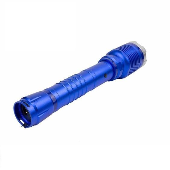 DNA Collecting Aluminum Self-Defense Stun Gun & Flashlight Combo Stun Guns - Tophatter Daily Deals