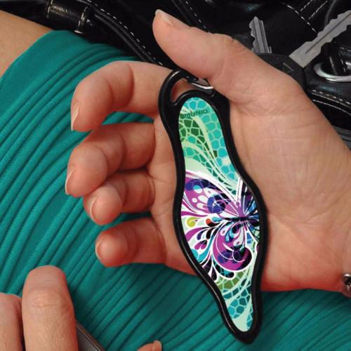 Munio Colorful Butterfly Self Defense Key Ring Impact Self Defense - Tophatter Daily Deals