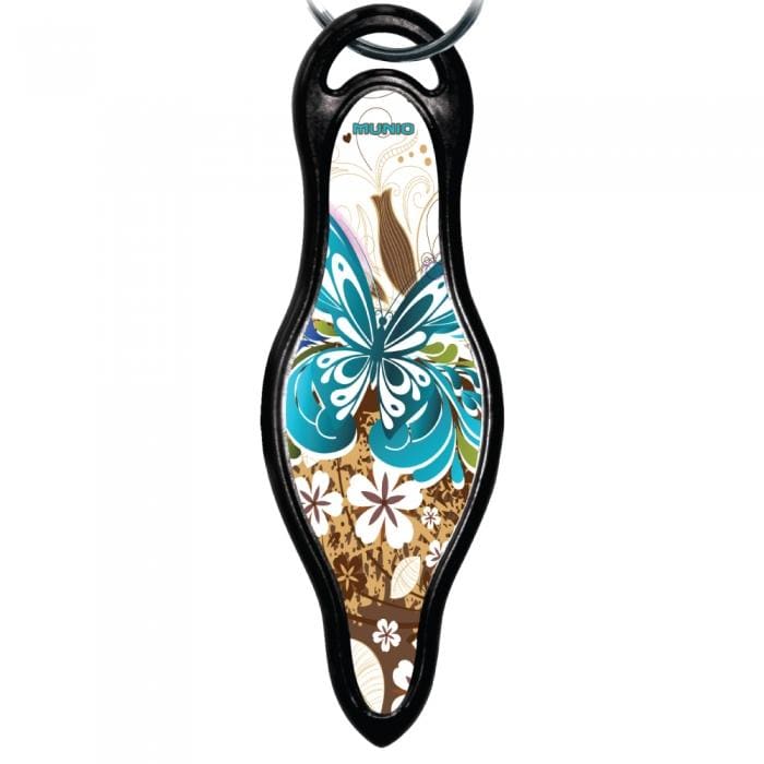 Munio Brownie Butterfly Kubaton Self Defense Key Ring Impact Self Defense - Tophatter Daily Deals