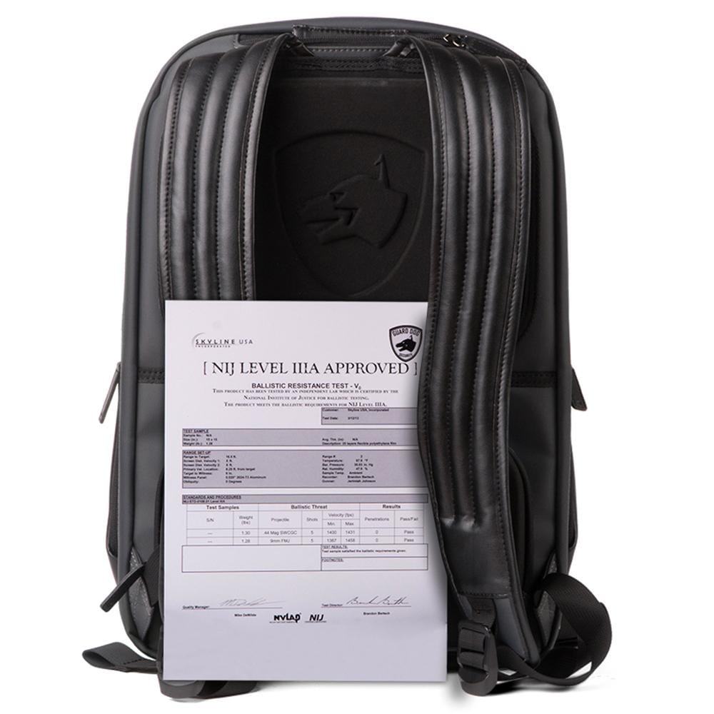 ProShield Pro Executive Bulletproof Laptop Backpack Bullet Blocker - Tophatter Daily Deals