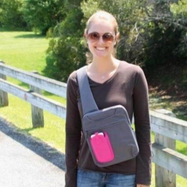 Bulletproof Plate Venture® Sling Pack Festival Concert Purse Bullet Blocker - Tophatter Daily Deals