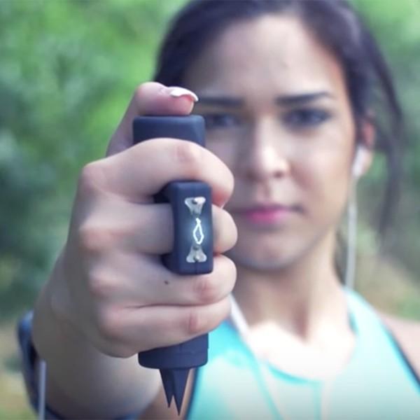 Jogger Stun Gun and Hammer Spike Strike Combo Self Defense Stun Guns - Tophatter Daily Deals