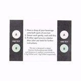 5 For $50 Date Rape Drug Test Kit Drink Guard Strips Campus Safety - Tophatter Daily Deals