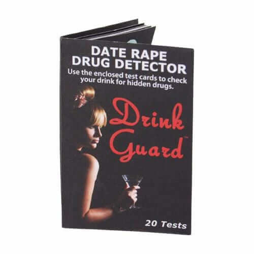 5 For $50 Date Rape Drug Test Kit Drink Guard Strips Campus Safety - Tophatter Daily Deals