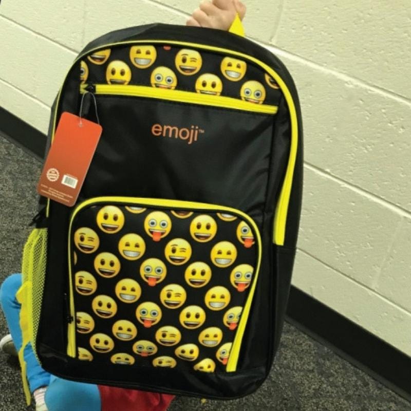 Smiley Faces Fun Print Emoji Bulletproof Ballistic Backpack Bullet Blocker - Tophatter Daily Deals