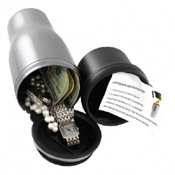 Thermal Coffee Mug Secret Stash Diversion Safe Tophatter s Inc thermal-coffee-mug-secret-stash-diversion-safe-tophatter-s-inc