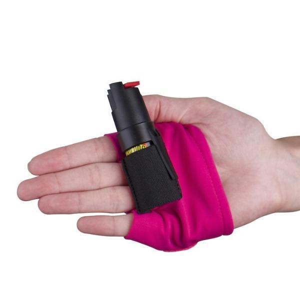 Active Lifestyle Jogging InstaFire Xtreme Pepper Spray & Knuckle Sleeve Pepper Spray - Tophatter Daily Deals