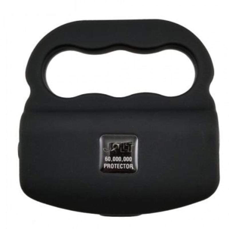 Jolt 60 Million Protector Stun Gun with Flashlight Black Stun Guns - Tophatter Daily Deals