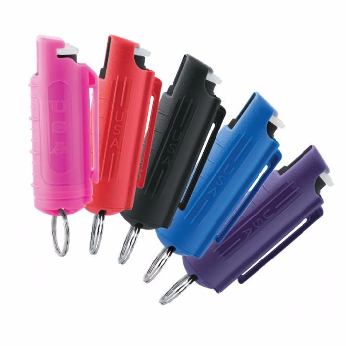 Mace Pepper Spray Self Defense Key Ring Hard Case Pepper Spray - Tophatter Daily Deals