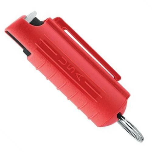 Mace Pepper Spray Self Defense Key Ring Hard Case Red Pepper Spray - Tophatter Daily Deals