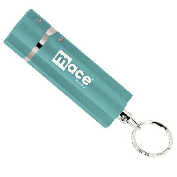 Mace Clutch Pepper Spray Flip Top Self Defense Keychain Turquoise Pepper Spray - Tophatter Daily Deals