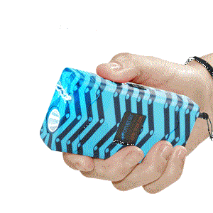 25 Million Volt Blue Chevron Stun Gun Stun Guns - Tophatter Daily Deals