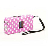 25 Million Volt Polka Dot Pink Stun Gun Stun Guns - Tophatter Daily Deals