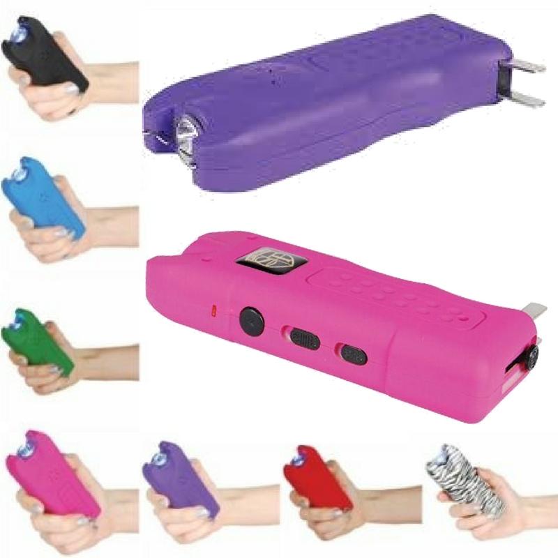 Multi Guard Stun Gun Flashlight w/ Panic Alarm 20 Million Volt Rechargeable Stun Guns - Tophatter Daily Deals