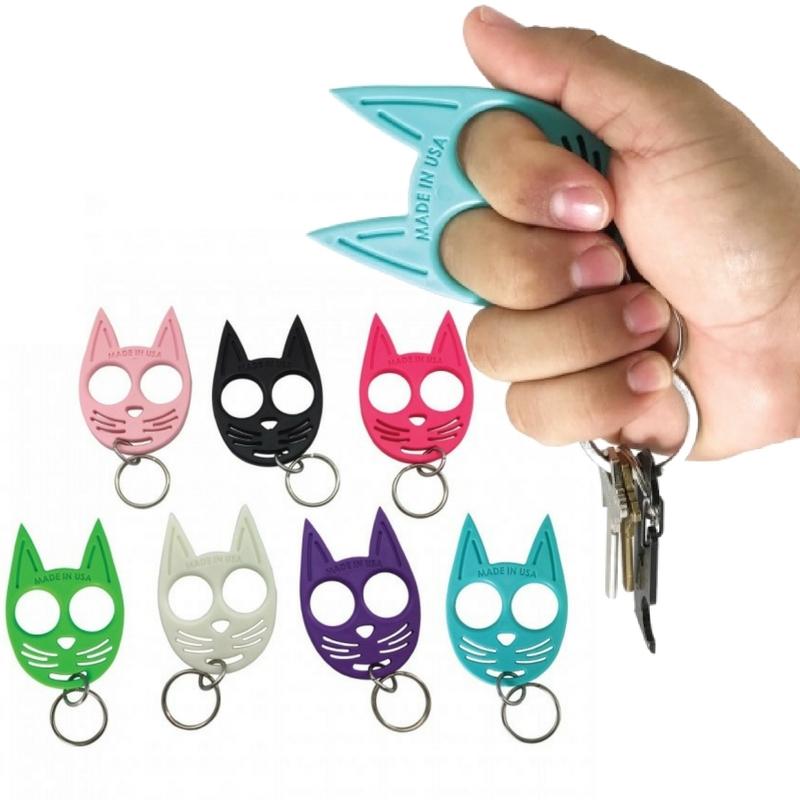 Ninja Kitty Self Defense Keychain Ring Impact Self-Defense Impact Self Defense - Tophatter Daily Deals