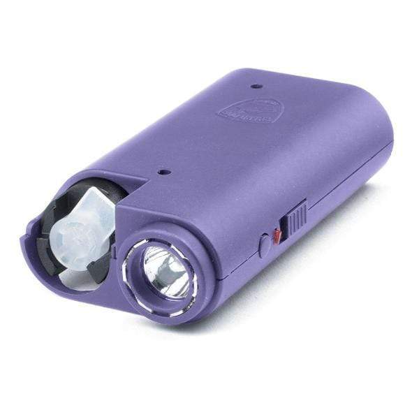 Olympian Pepper Spray AND Stun Gun AND Flashlight TRIPLE Protection Purple Stun Guns - Tophatter Daily Deals