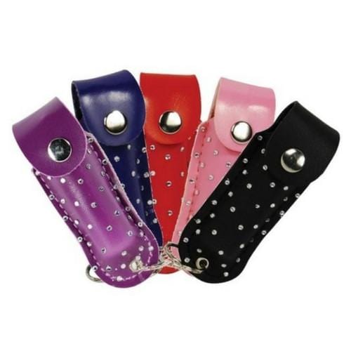 Pepper Shot 10% OC Rhinestone Bling Pepper Spray Self Defense Pepper Spray - Tophatter Daily Deals