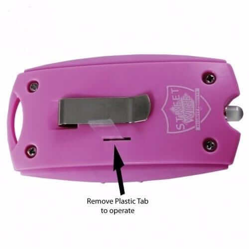 5 For $50 Pink Squeeze Panic Alarm Personal Safety Flashlight Key Chain Campus Safety - Tophatter Daily Deals