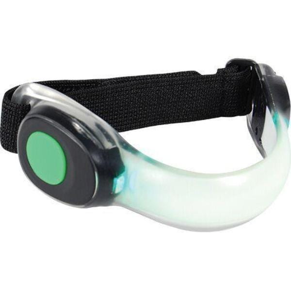 Safe Steps Nite Beams LED Light Arm Band Active Lifestyle Safety Green Child Safety - Tophatter Daily Deals