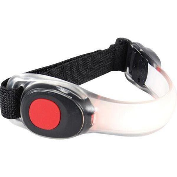 Safe Steps Nite Beams LED Light Arm Band Active Lifestyle Safety Red Child Safety - Tophatter Daily Deals