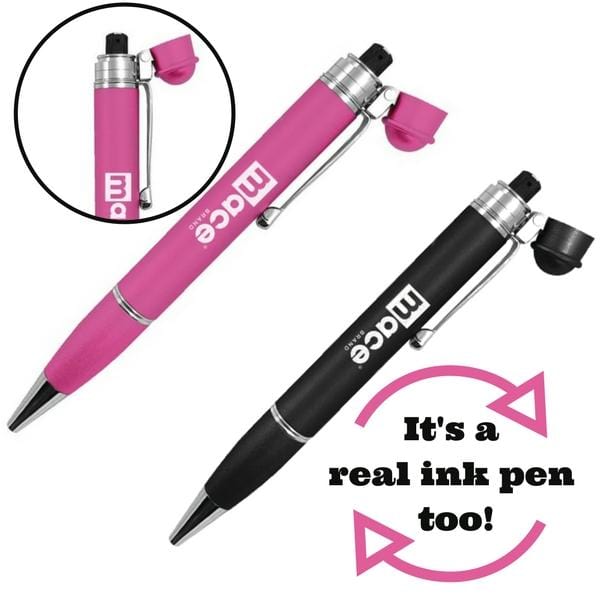 Mace® Pepper Pen Self Defense Pepper Spray (Real Working Ink Pen) Pepper Spray - Tophatter Daily Deals