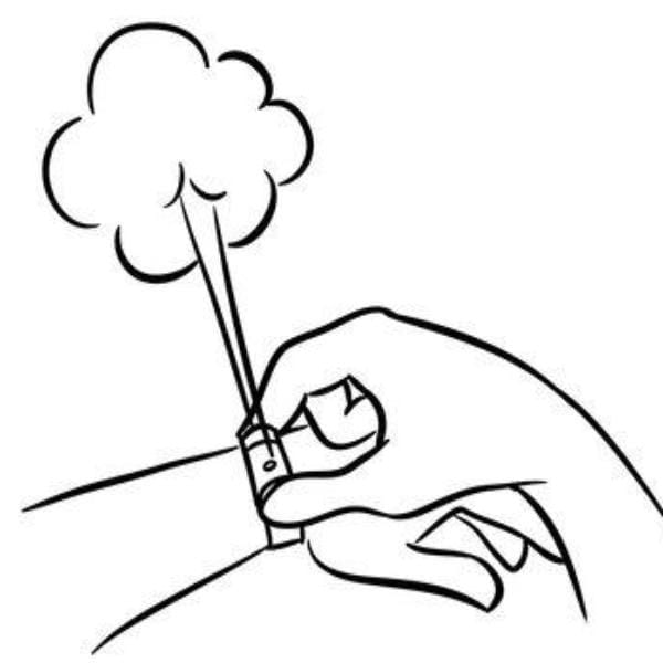 Little Viper Pepper Spray Bracelet Hands Free Runners Self Defense Wristband Pepper Spray - Tophatter Daily Deals