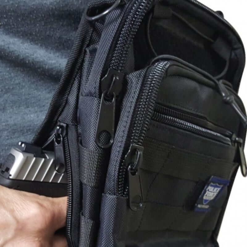 Always Ready Concealed Carry Tactical Sling Backpack Handgun Purses - Tophatter Daily Deals