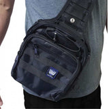 Always Ready Concealed Carry Tactical Sling Backpack Handgun Purses - Tophatter Daily Deals