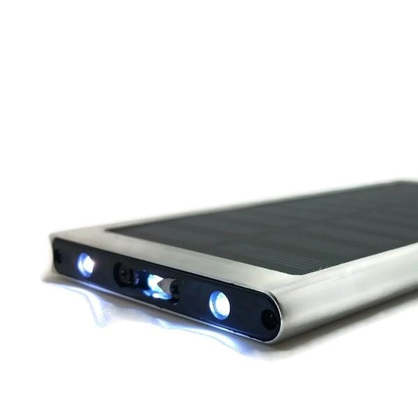SOLAR Rechargeable Stun Gun, Flashlight & Power Bank Stun Guns - Tophatter Daily Deals
