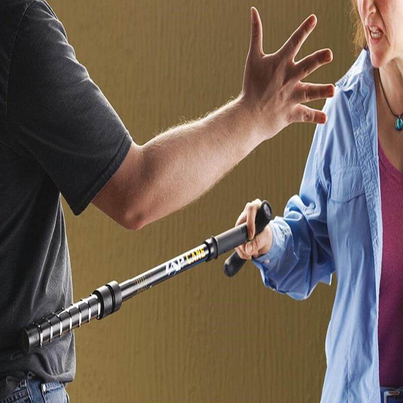 1,000,000 Volt Stun Cane & Flashlight Combo Stun Guns - Tophatter Daily Deals