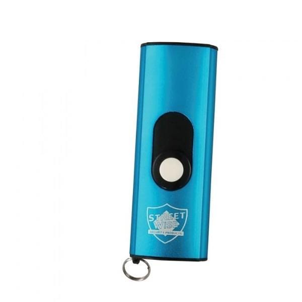 USB Secure 22,000,000 Volt Stun Gun Key Chain Blue Stun Guns - Tophatter Daily Deals