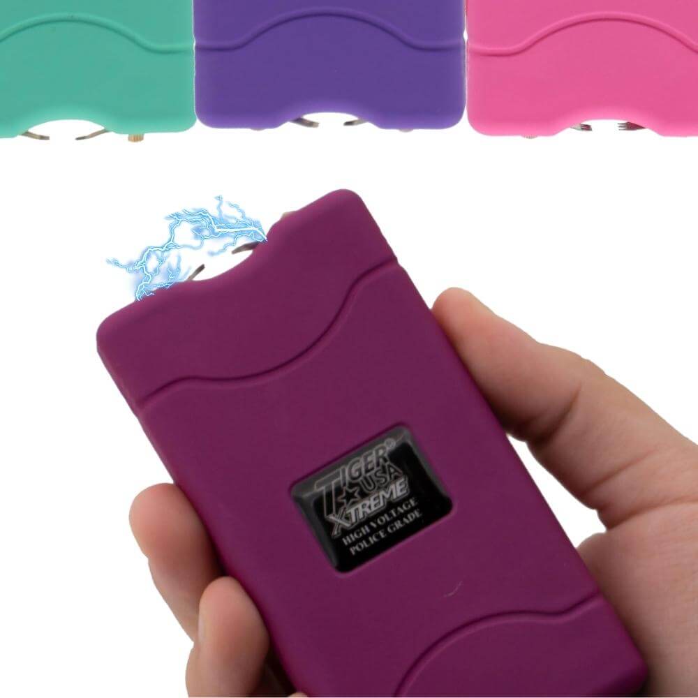 96 Million Volt Tachyon Flashlight Stun Gun Stun Guns - Tophatter Daily Deals