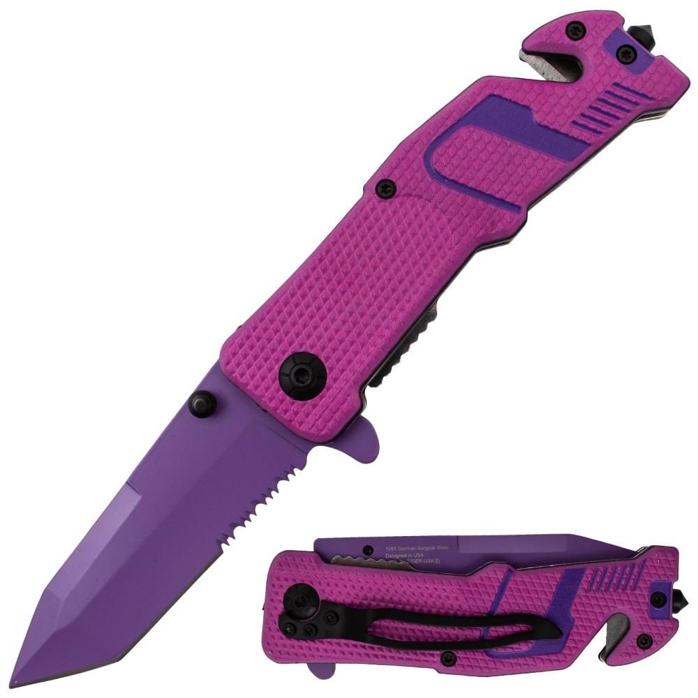 Sneakerhead® Auto Safety and Self-Defense Knife Knives & Knuckles - Tophatter Daily Deals