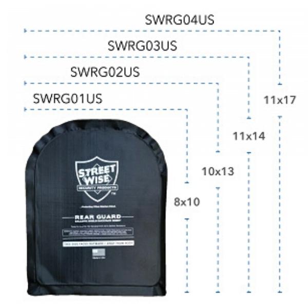 Streetwise TSA Approved UHMWPE Bulletproof Inserts | Sizes+ Bullet Blocker - Tophatter Daily Deals