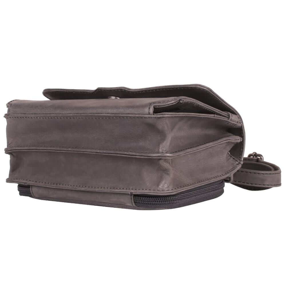 Concealed Carry Jolene Leather Lockable CCW Crossbody Organizer Handgun Purses - Tophatter Daily Deals