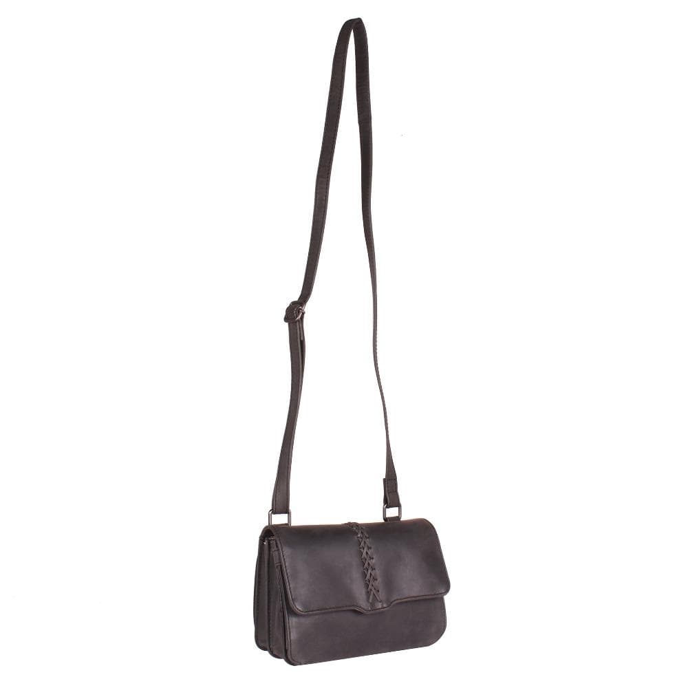 Concealed Carry Jolene Leather Lockable CCW Crossbody Organizer Handgun Purses - Tophatter Daily Deals