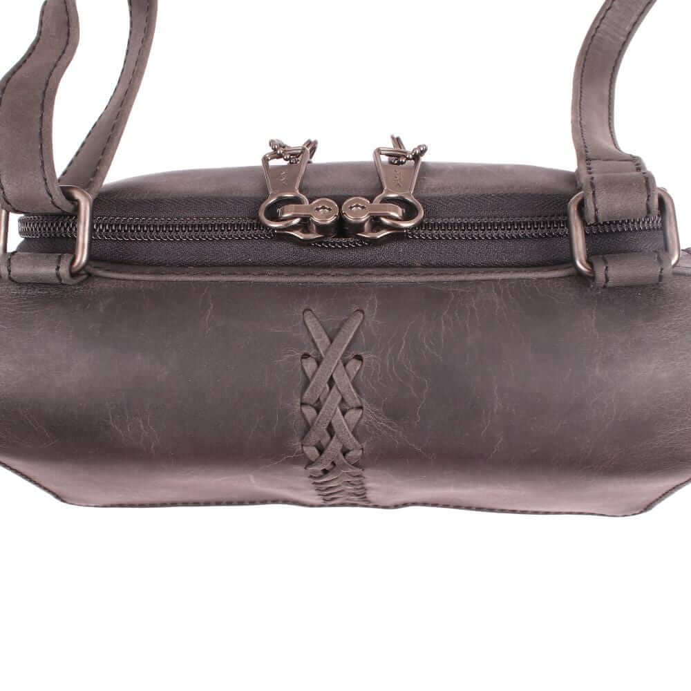 Concealed Carry Jolene Leather Lockable CCW Crossbody Organizer Handgun Purses - Tophatter Daily Deals