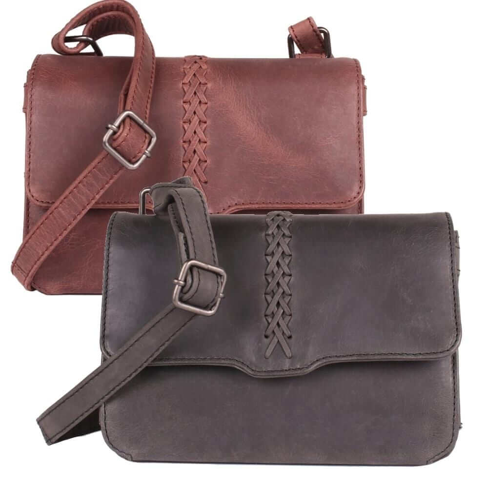Concealed Carry Jolene Leather Lockable CCW Crossbody Organizer Handgun Purses - Tophatter Daily Deals