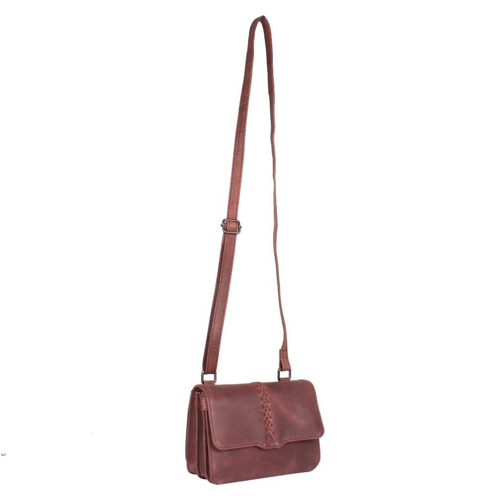 Concealed Carry Jolene Leather Lockable CCW Crossbody Organizer Handgun Purses - Tophatter Daily Deals