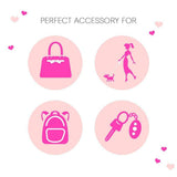 Bling and Sting Rhinestone Pepper Spray Self Defense Key Ring Pepper Spray - Tophatter Daily Deals