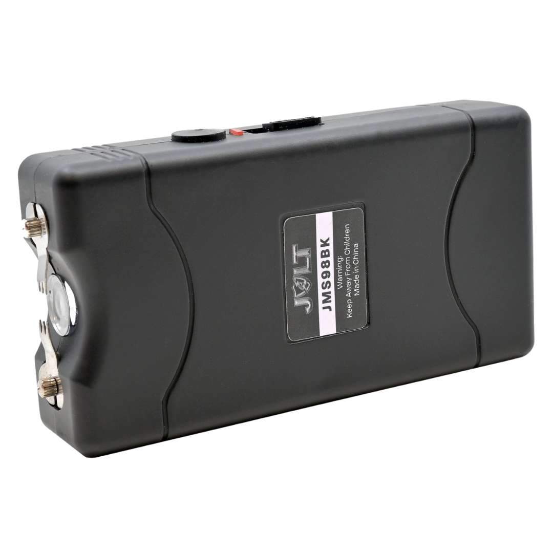 Jolt 98 Million Volt Stun Gun Self Defense Black Stun Guns - Tophatter Daily Deals