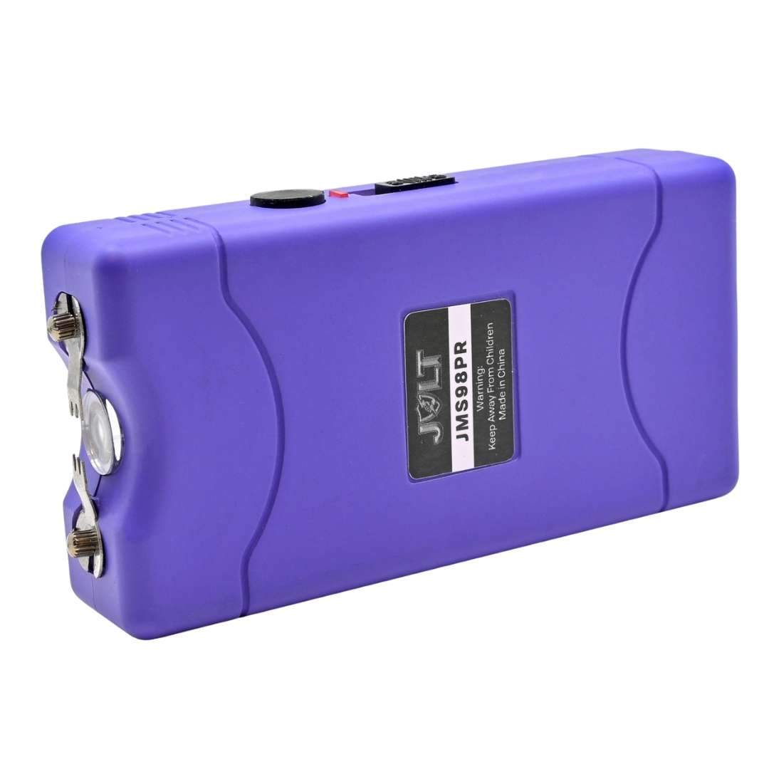 Jolt 98 Million Volt Stun Gun Self Defense Purple Stun Guns - Tophatter Daily Deals