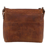 Concealed Carry Faith Genuine Leather Lockable CCW Crossbody Bag Handgun Purses - Tophatter Daily Deals