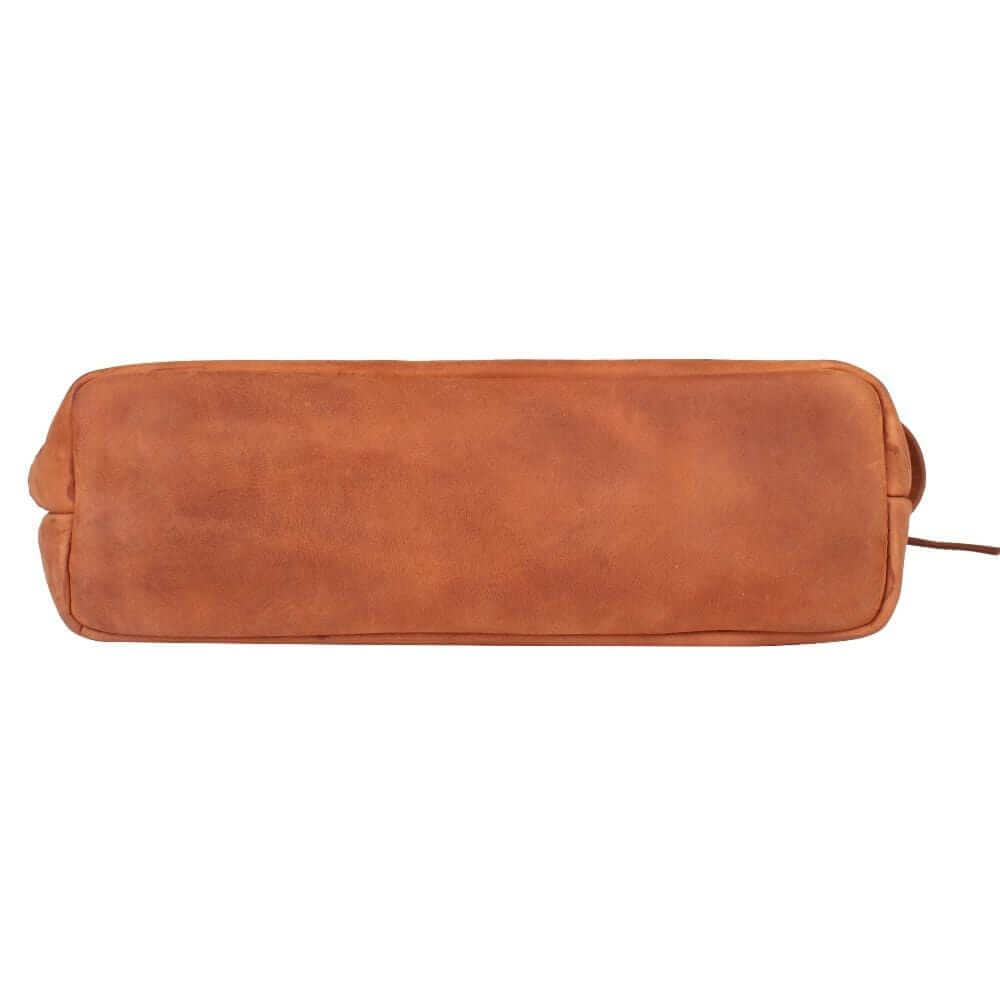 Concealed Carry Blake Scooped Leather Crossbody Lockable CCW Bag Handgun Purses - Tophatter Daily Deals