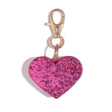 Bling Heart Panic Alarm Personal Safety Flashlight Key Chain Pink Campus Safety - Tophatter Daily Deals
