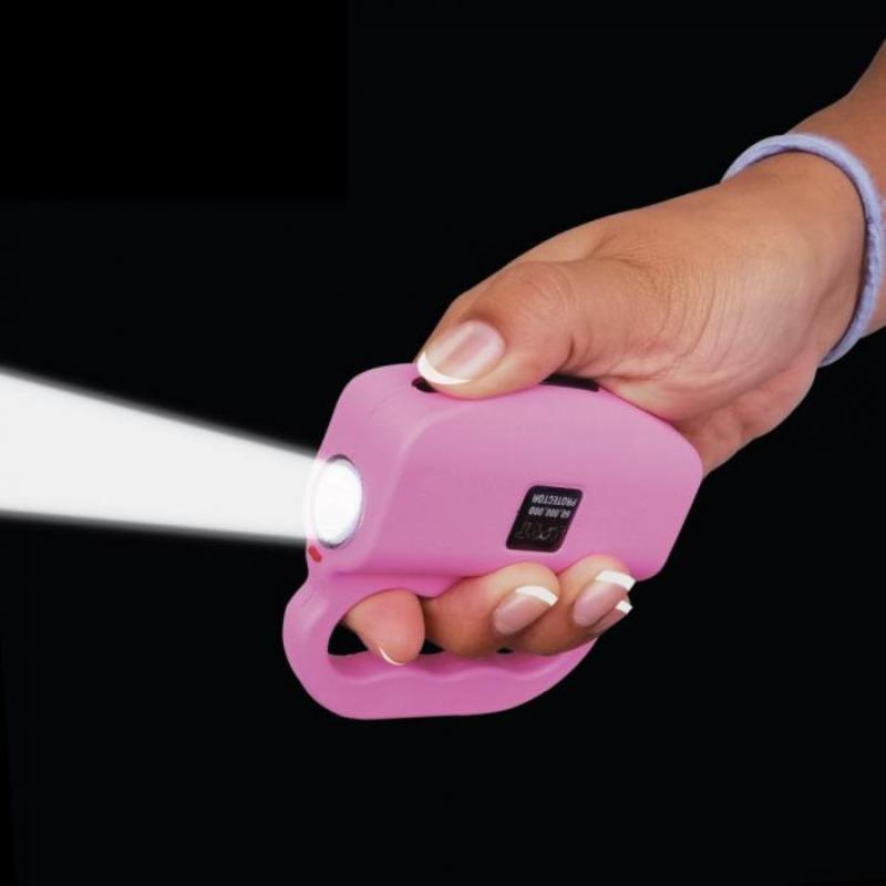 Jolt 60 Million Protector Stun Gun with Flashlight Stun Guns - Tophatter Daily Deals