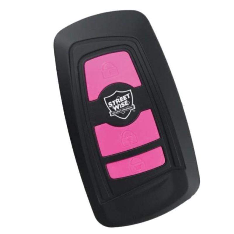 Razor Key Fob 23 Million Volt Stun Gun Panic Alarm Combo Stun Guns - Tophatter Daily Deals