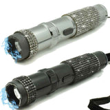 75,000,000 Volt Rhinestone Bling Stun Gun Flashlight Stun Guns - Tophatter Daily Deals